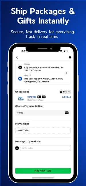 R-Hero: Taxi & Rideshare screenshot 4