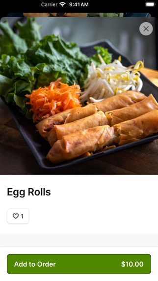 Pho Tám Cali iPhone screenshot 3 - Food & Drink app