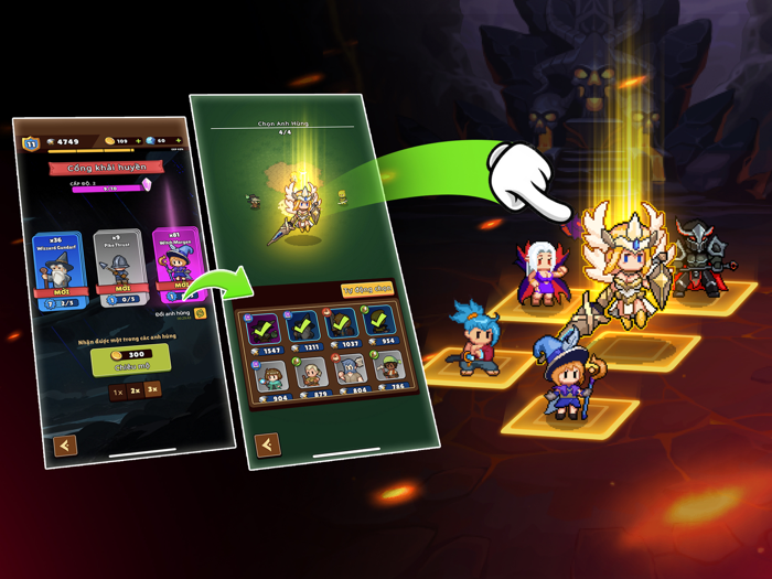 Pixel Squad War of Legends