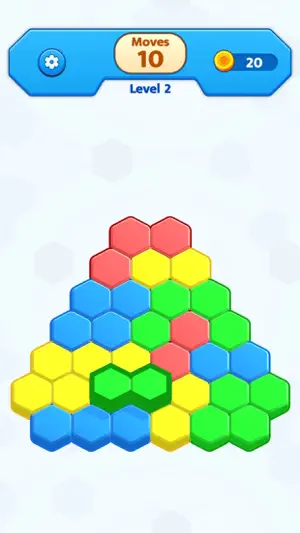 Hexa Color Flood screenshot 2