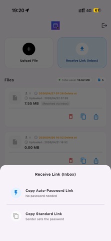 Encrypted Temp Storage Screenshot 5 of 6