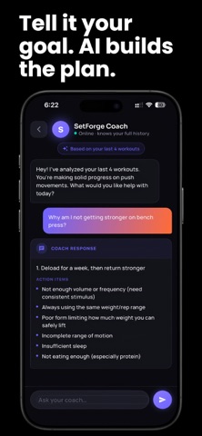 SetForge: Gym Workout Tracker Screenshot 5 of 9