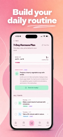 Ova: Women's Calorie Tracker screenshot