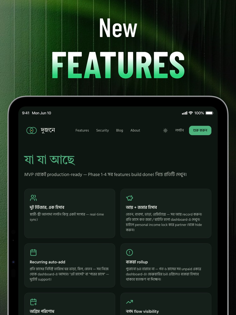 iPad screenshot