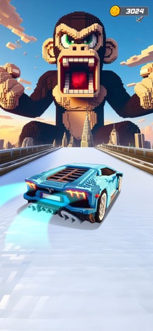 Car vs Blocky Monster 3Dのおすすめ画像5