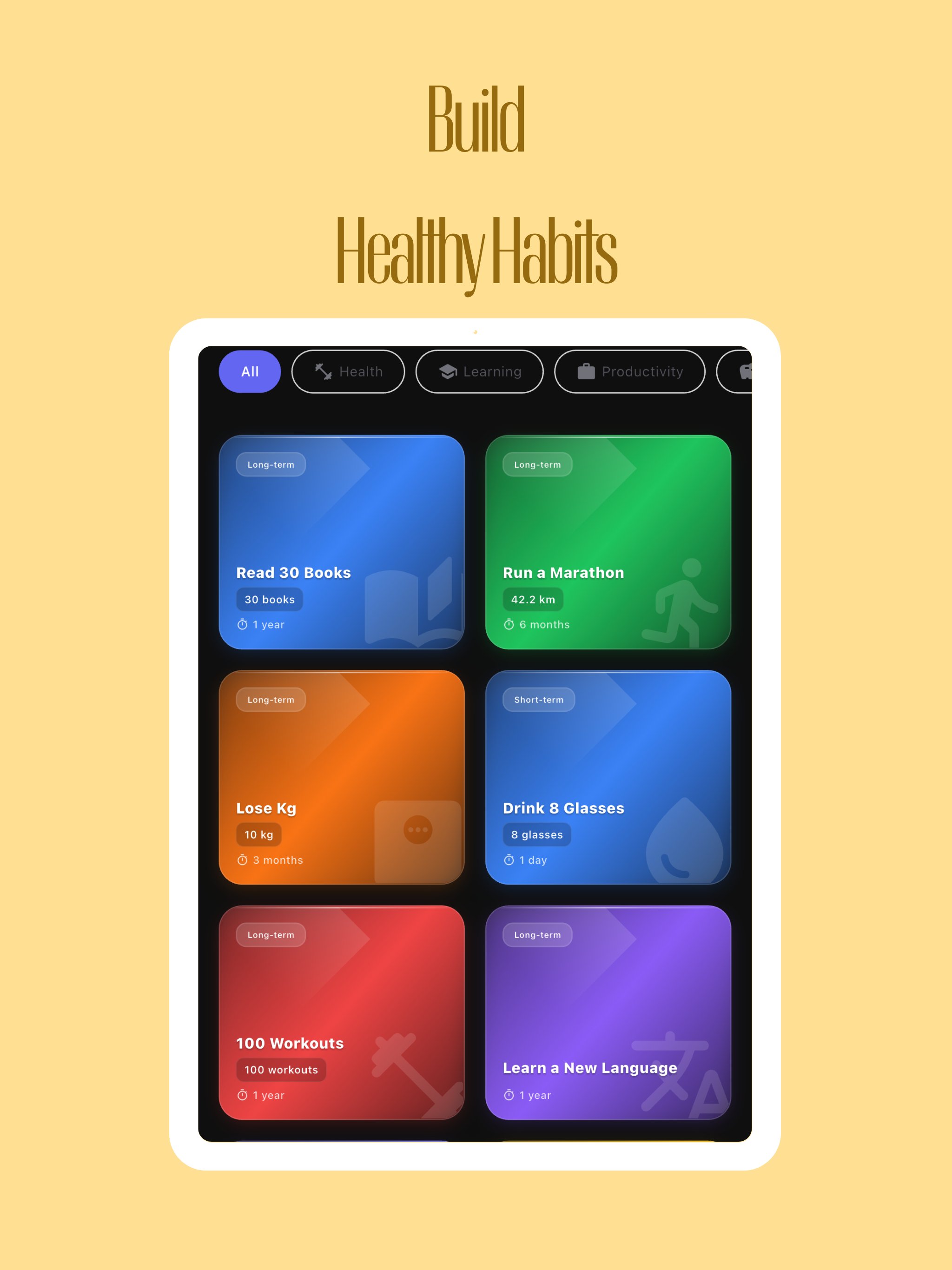 Peakr - Goal Tracker