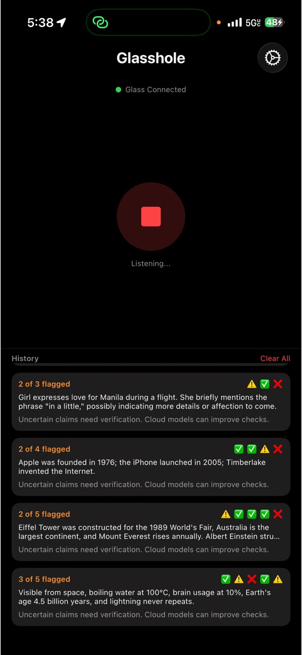 iPhone screenshot