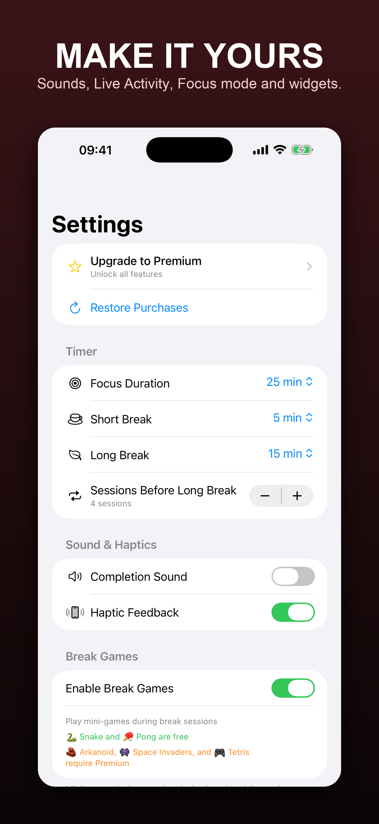 Pomodoro Timer: Study Focus screenshot 6