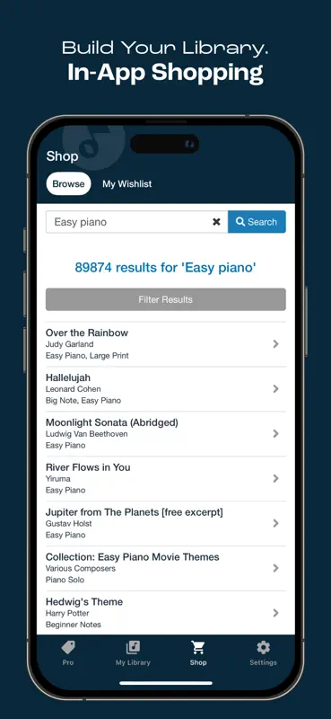 Musicnotes: Sheet Music Reader screenshot 6 of 7