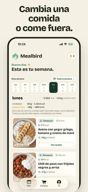 Mealbird: Menú Semanal screenshot 5 of 5