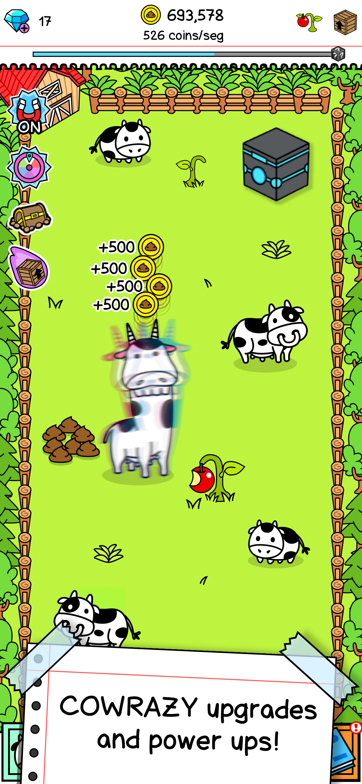 Cow Evolution: Merge Animals
