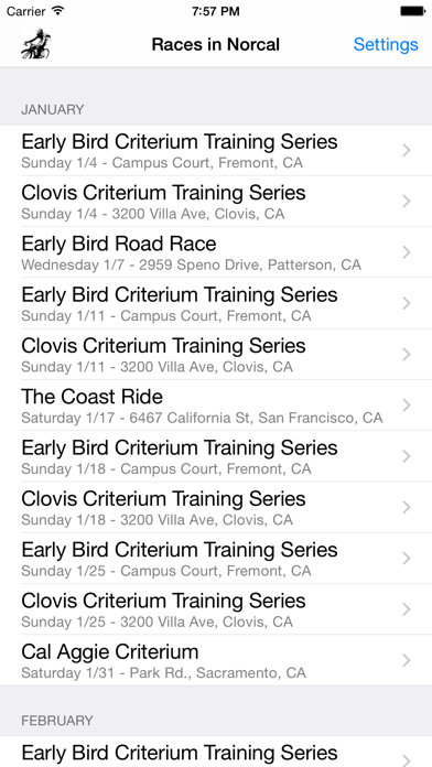 Race Ready - USA Cycling Races Screenshot