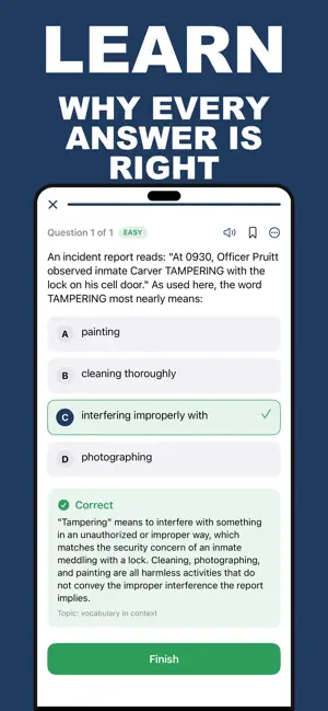 Corrections Officer Exam Prep screenshot 2