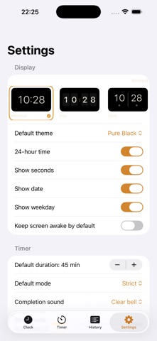 Immersive Clock Screenshot 6 of 6