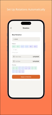 Shift Work Planner - Shift Screenshot 4 of 4