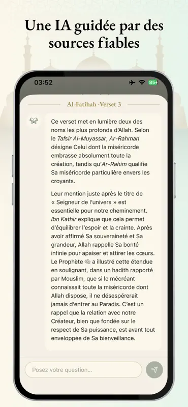 Tadabi - Coran & Tafsir IA screenshot 2 of 3