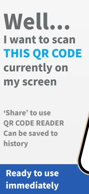 QR Code Reader & Scan History screenshot 1