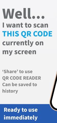 QR CODE READER with History Screenshot 1 of 4