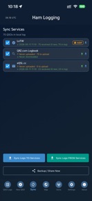 Ham Logging screenshot