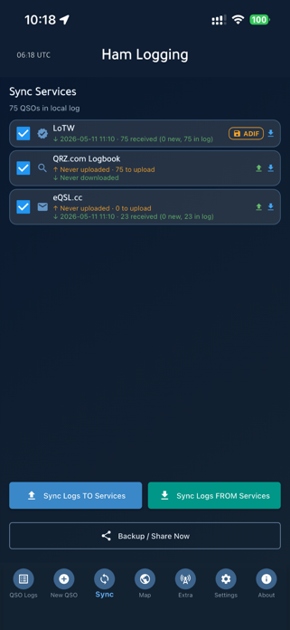 Ham Logging Screenshot 4 of 10