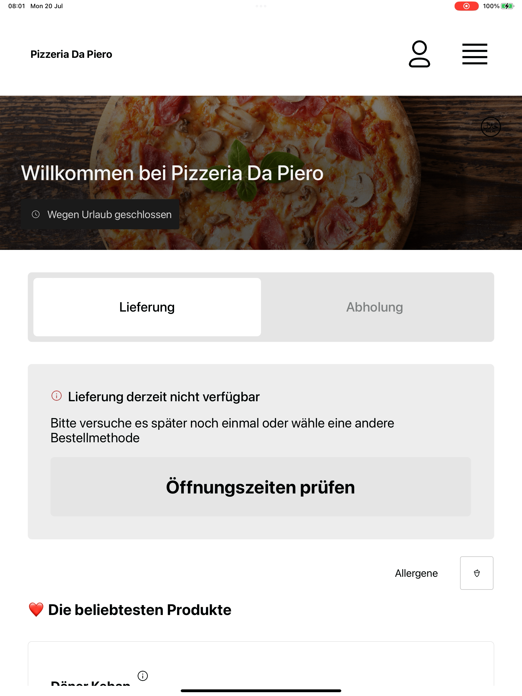 Pizzeria Da Piero Wolfsberg screenshot 11