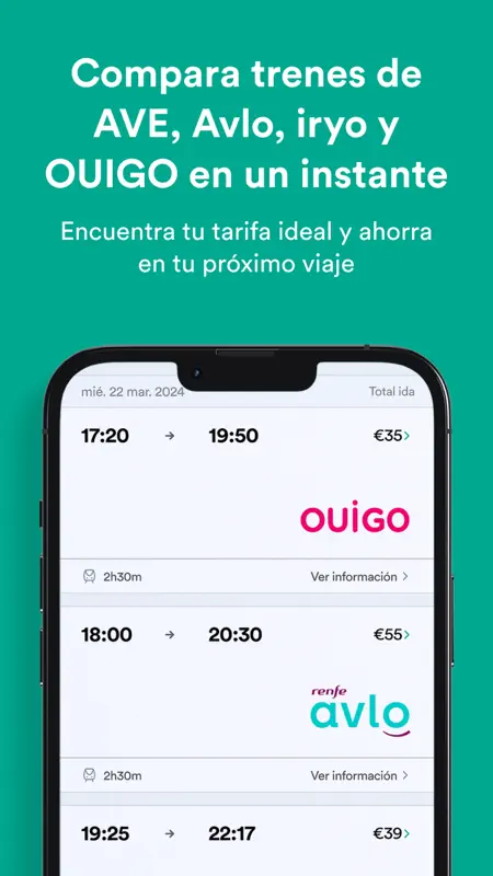 Trainline: Cheap UK, EU Trains screenshot 2 of 7
