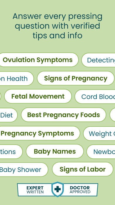 BabyCenter Track Pregnancy App Screenshot