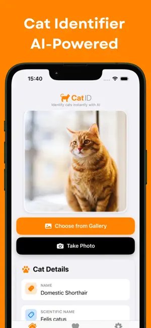 Cat Breed Identifier - AI Scan screenshot 1