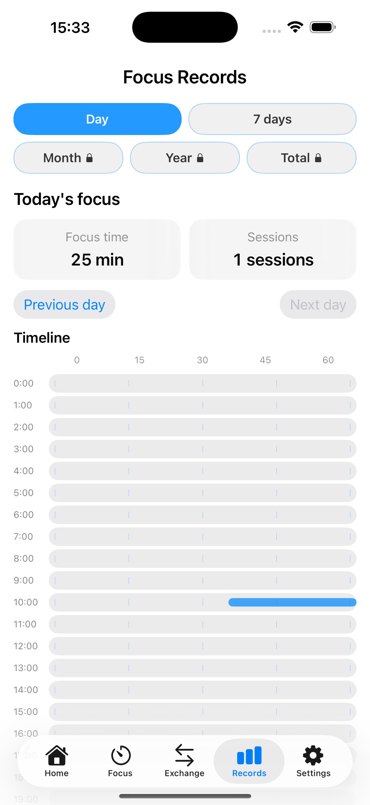 Screenshot 4 of FocusDuck Pomodoro Timer