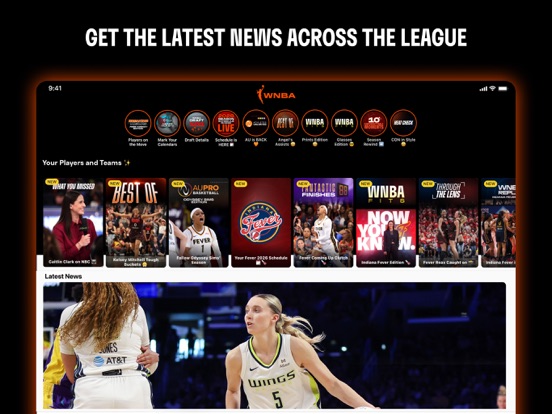 Screenshot #6 pour WNBA: Live Games & Scores