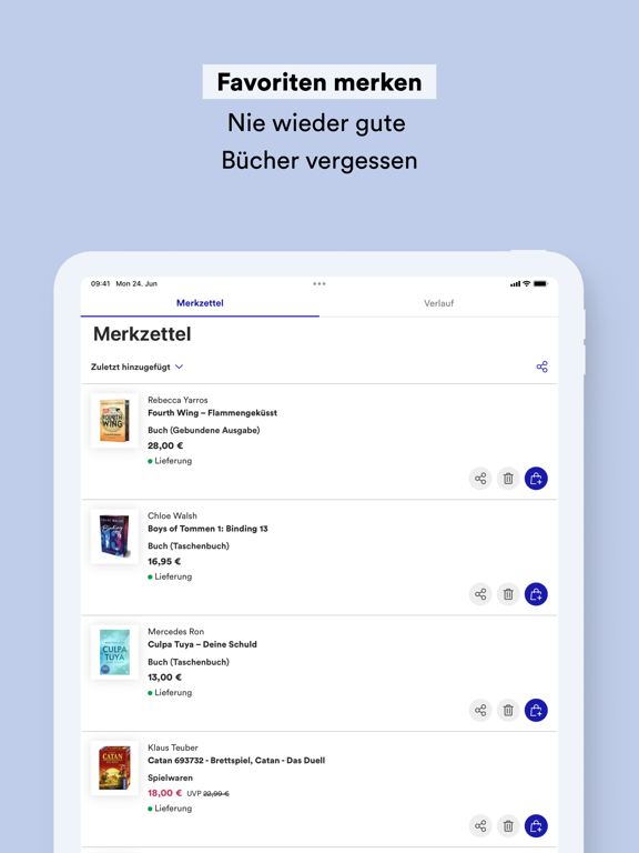 Thalia – Bücher entdecken iPad screenshot 6 - Book app