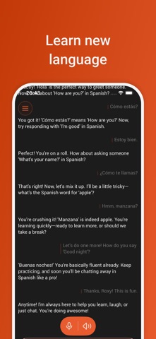 Roxy - AI Voice companion screenshot