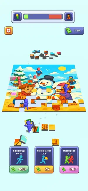 Pixel Puzzle Clash: Art Wars screenshot 3