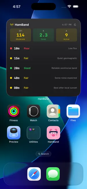 HamBand screenshot 3