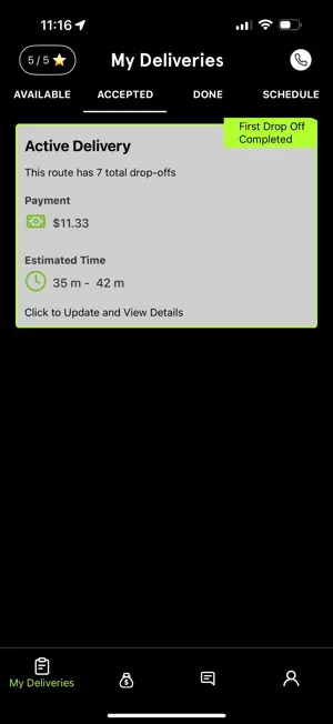 Vamo Delivery Driver screenshot 3