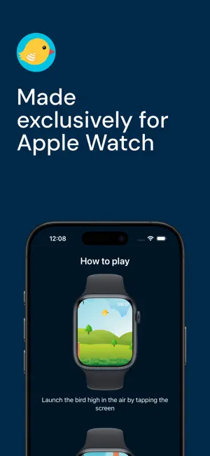 Flappy Chick: Bird watch game screenshot 1