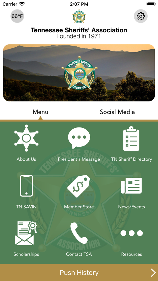 #1. TN Sheriffs Association (iOS) By: TENNESSEE SHERIFFS' ASSOCIATION INC
