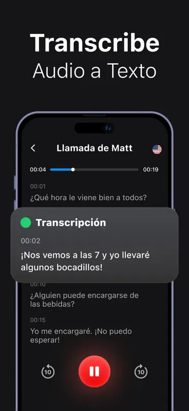 Gravador de voz - Áudio Gravar screenshot 2 of 6