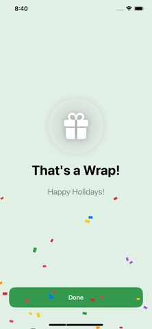 Gift Exchange Helper のスクリーンショット