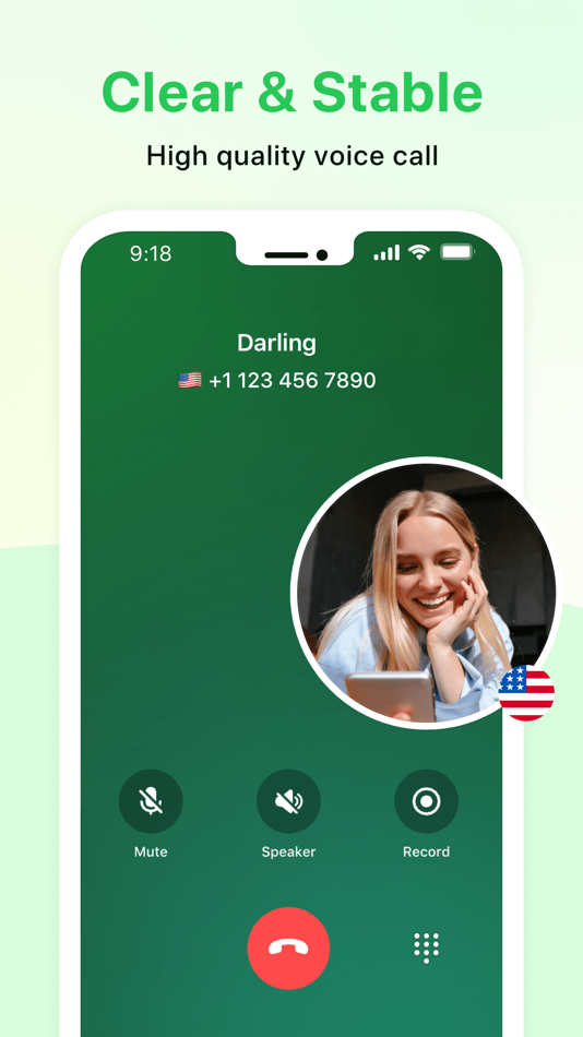 #6. Call App: We Talk to Global (iOS) 由: Ningbo Yilian Internet Technology Co., Ltd.