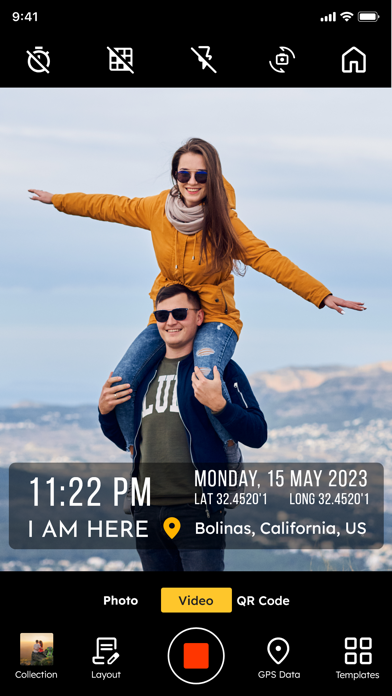 GPS Camera Screenshot