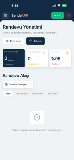 Screenshot von Sende - Mağaza auf dem iPhone 1