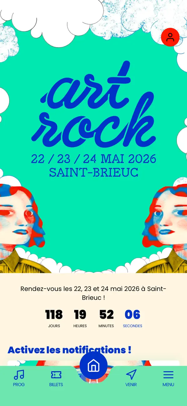 Screenshot #1 pour Festival Art Rock 2026