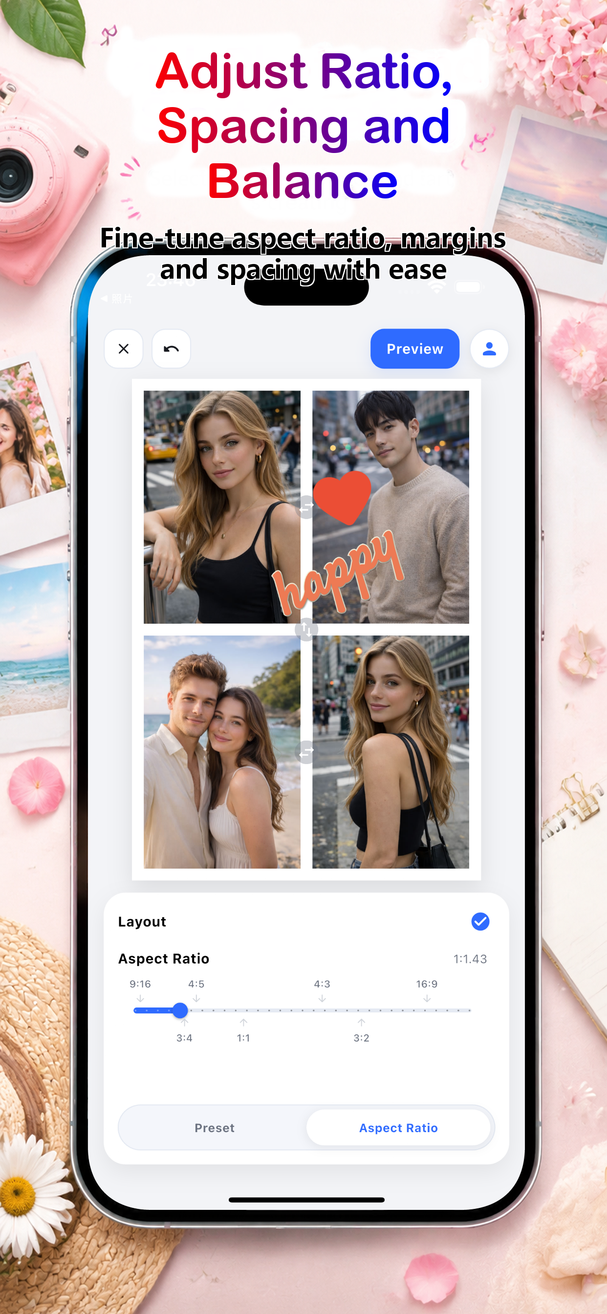 AI Photo Collage Editor PicCut