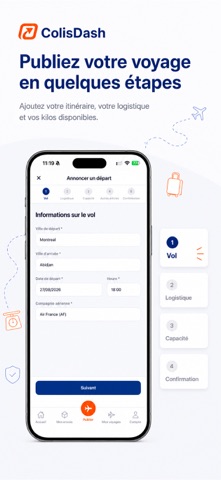 ColisDash screenshot