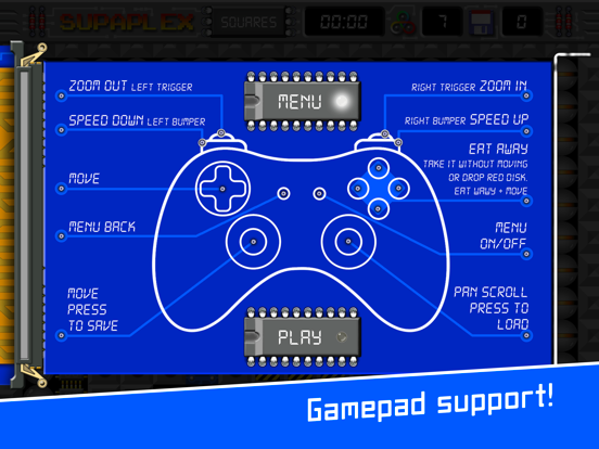 Supaplex SQUARES iPad app afbeelding 9