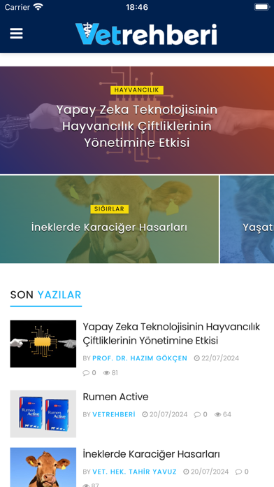 Vetrehberi Screenshot