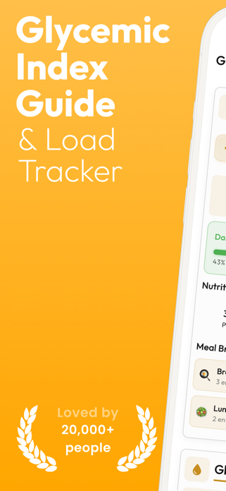 Glycemic Index Guide Tracker Screenshot 1 of 8