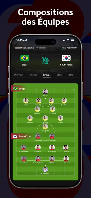 Scores en direct de Football screenshot 3 of 10