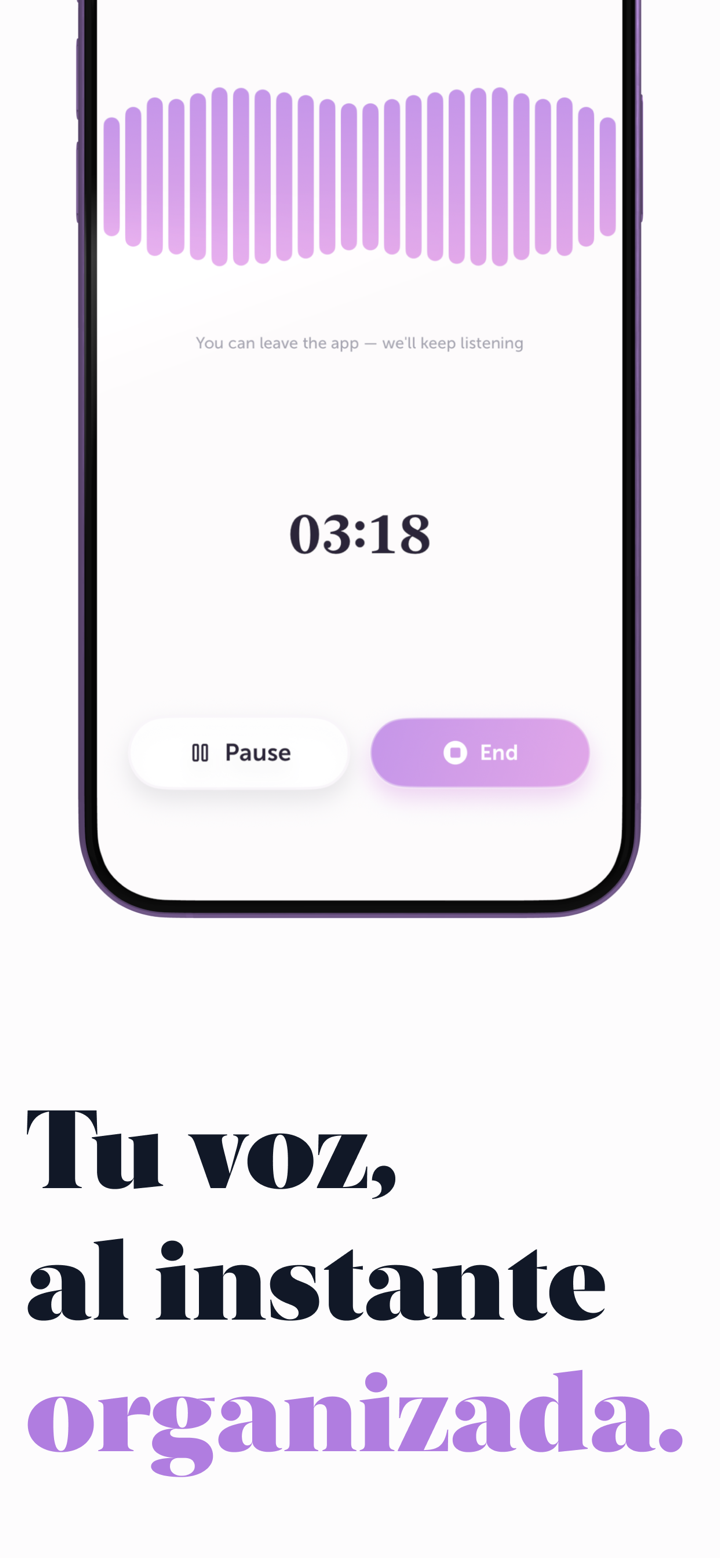 Auro Transcribir Audio Resumen screenshot 1